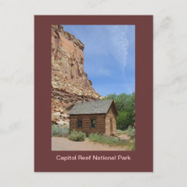 Briefkaart van het nationaal park Capitol Reef