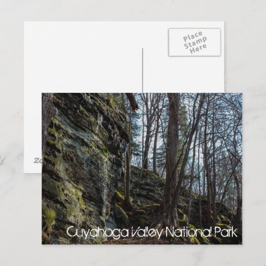 Briefkaart van het Nationaal Park Cuyahoga Valley (Voorkant / Achterkant)