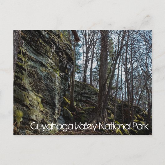 Briefkaart van het Nationaal Park Cuyahoga Valley (Voorkant)