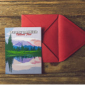  Briefkaart van het nationaal park Mount Rainier