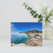 Briefkaart van het nationale park Sapphire Pool Ye (Staand voorkant)