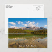 Briefkaart van het natuurpark "Patricia Lake", Jas (Voorkant / Achterkant)