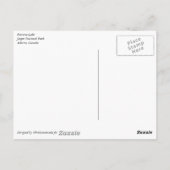 Briefkaart van het natuurpark "Patricia Lake", Jas (Achterkant)