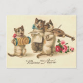 Briefkaart van het Nieuwjaar van "Bonne Annee" het (Voorkant)