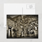 Briefkaart van het Oude Huis (B&W) (Voorkant / Achterkant)