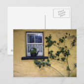 briefkaart van het oude ierse raam (Voorkant / Achterkant)