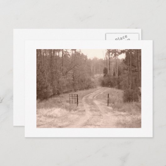 briefkaart van het oude land (Voorkant / Achterkant)