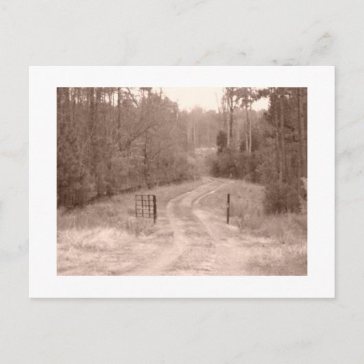 briefkaart van het oude land (Voorkant)