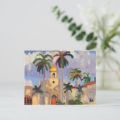 Briefkaart van het oude stadhuis (Staand voorkant)