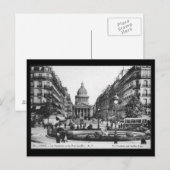  Briefkaart van het Pantheon-Parijs (Voorkant / Achterkant)