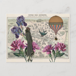  Briefkaart van het Parijse collage