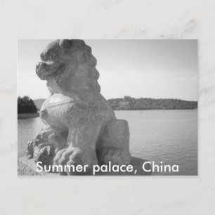 briefkaart van het Peking-zomerpaleis