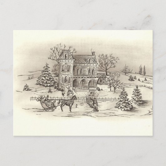  Briefkaart van het platteland (Voorkant)