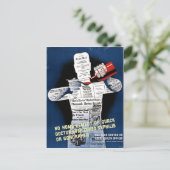  Briefkaart van het Poster voor de volksgezondheid (Staand voorkant)