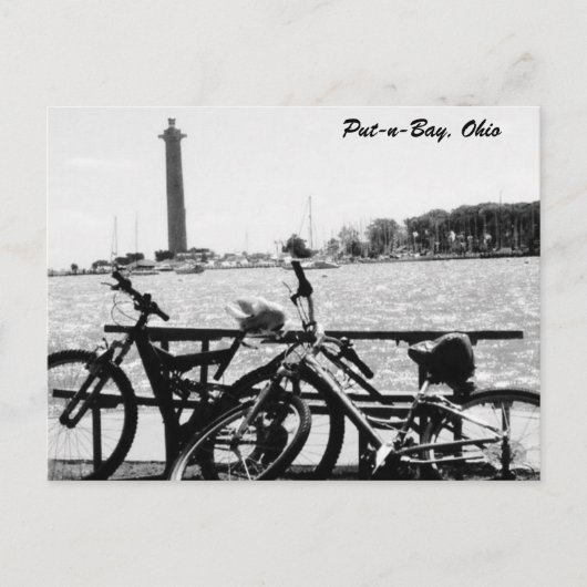 Briefkaart van het puistMonument van de puinhoop-n (Voorkant)