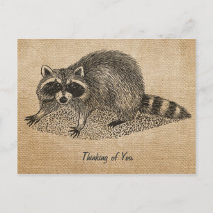 Briefkaart van het ras Burlap