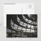Briefkaart van het Reichstag-gebouw (Voorkant / Achterkant)