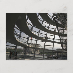 Briefkaart van het Reichstag-gebouw