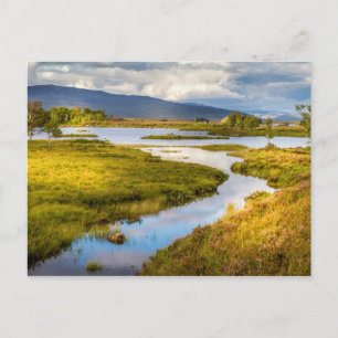 Briefkaart van het Schotse hooglandschap