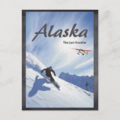 Briefkaart van het skippervlak Alaska (Voorkant)