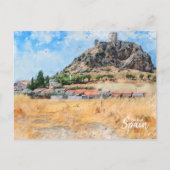 Briefkaart van het Spaanse platteland (Voorkant)