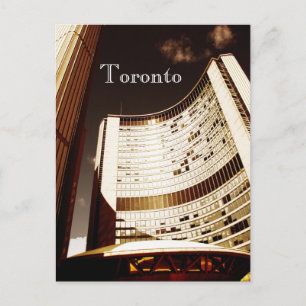 Briefkaart van het stadhuis Toronto