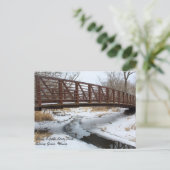 Briefkaart van het State Park Chain O'Lakes (Staand voorkant)