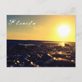 Briefkaart van het strand van Southwest Florida