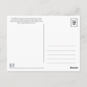 Briefkaart van het treinstation van Boston South (Achterkant)