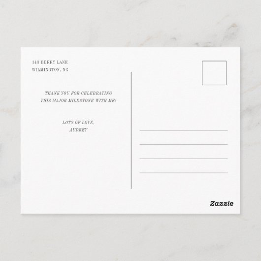 Briefkaart van het type Helderregenboog Afstudeerd (Achterkant)