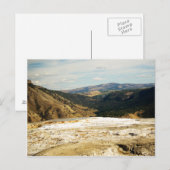 Briefkaart van het Uitzicht van zoogdieren (Voorkant / Achterkant)