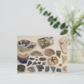 Briefkaart van het vaartuig Sherds (Staand voorkant)