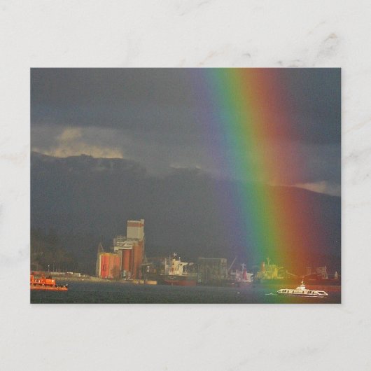 Briefkaart van het Vancouver-Rainbow Moment (Voorkant)