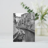 Briefkaart van het Venetiaans kanaal (Staand voorkant)