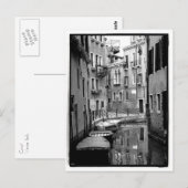 Briefkaart van het Venetiaanse Kanaal (Voorkant / Achterkant)