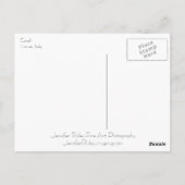 Briefkaart van het Venetiaanse Kanaal (Achterkant)