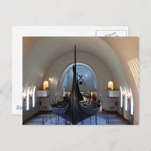 briefkaart van het wandelschip (Voorkant / Achterkant)