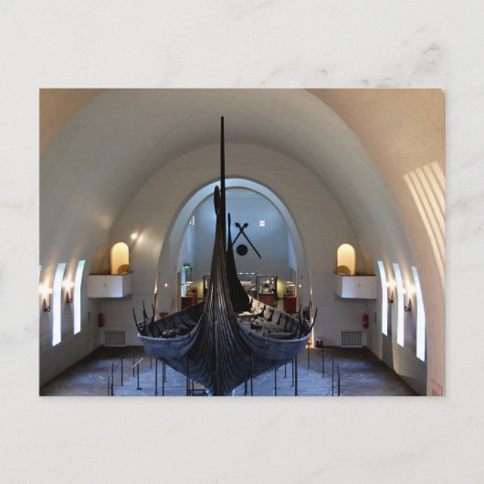 briefkaart van het wandelschip (Voorkant)