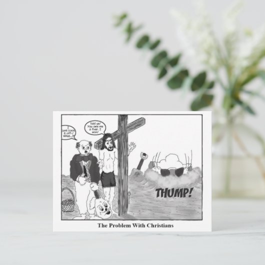 Briefkaart van het zogenoemde "peter rabbit" en "j (Staand voorkant)