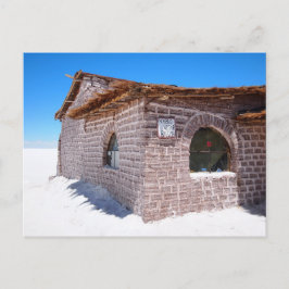 Briefkaart van het Zouthotel Uyuni