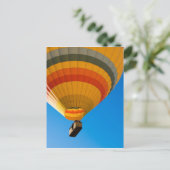 Briefkaart van heteluchtballonnen (Staand voorkant)