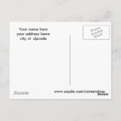 briefkaart van hondenhout (Achterkant)