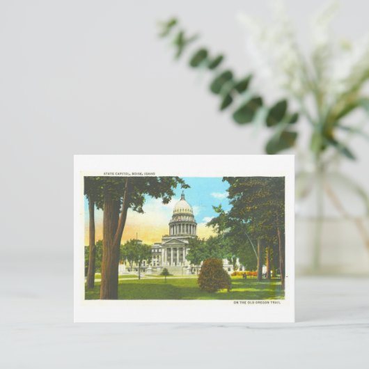  Briefkaart van Idaho State Capitol in Boise (Staand voorkant)