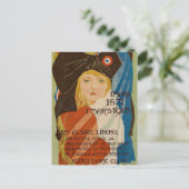  Briefkaart van illustraties (Staand voorkant)