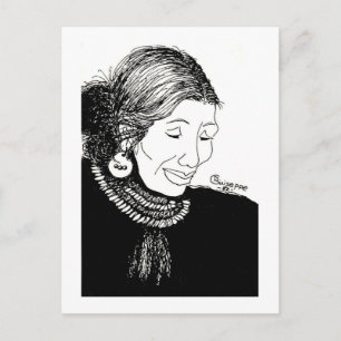 Briefkaart van Indiase vrouwen