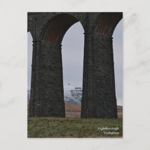 Briefkaart van Ingleborough Yorkshire