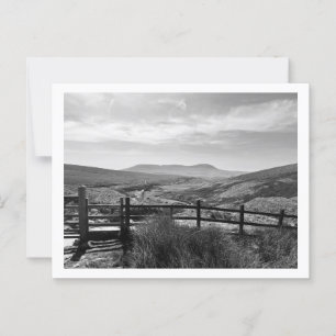 Briefkaart van Ingleborough Yorkshire