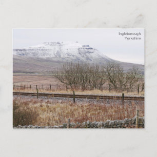 Briefkaart van Ingleborough Yorkshire