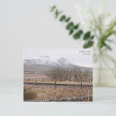 Briefkaart van Ingleborough Yorkshire (Staand voorkant)