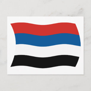 Briefkaart van inheemse volken in Colombia